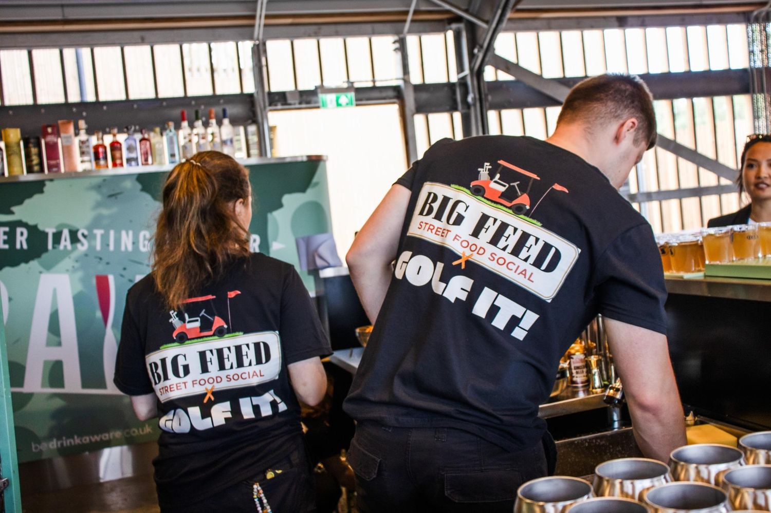 Big Feed food and beverage activation