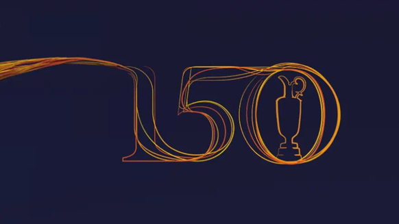 The 150th Open commemorative mark