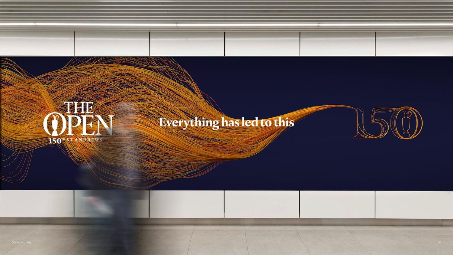 The 150th Open event branding